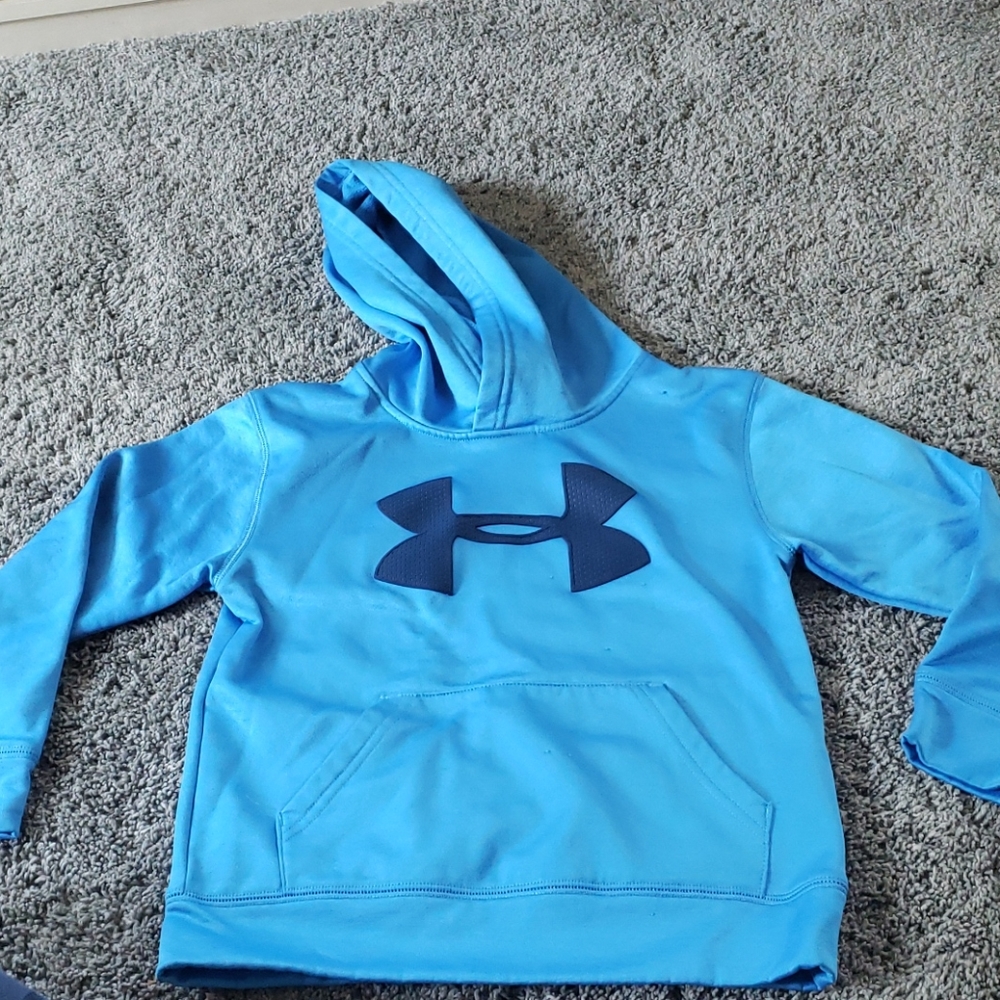 Under Armor blue hoodie